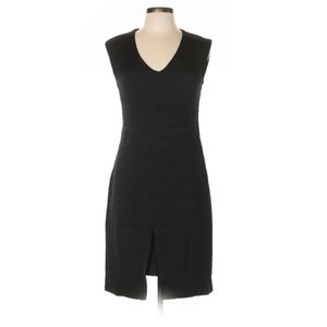Chicca Lualdi Bee Queen Textured Black Dress